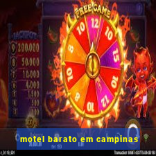 motel barato em campinas